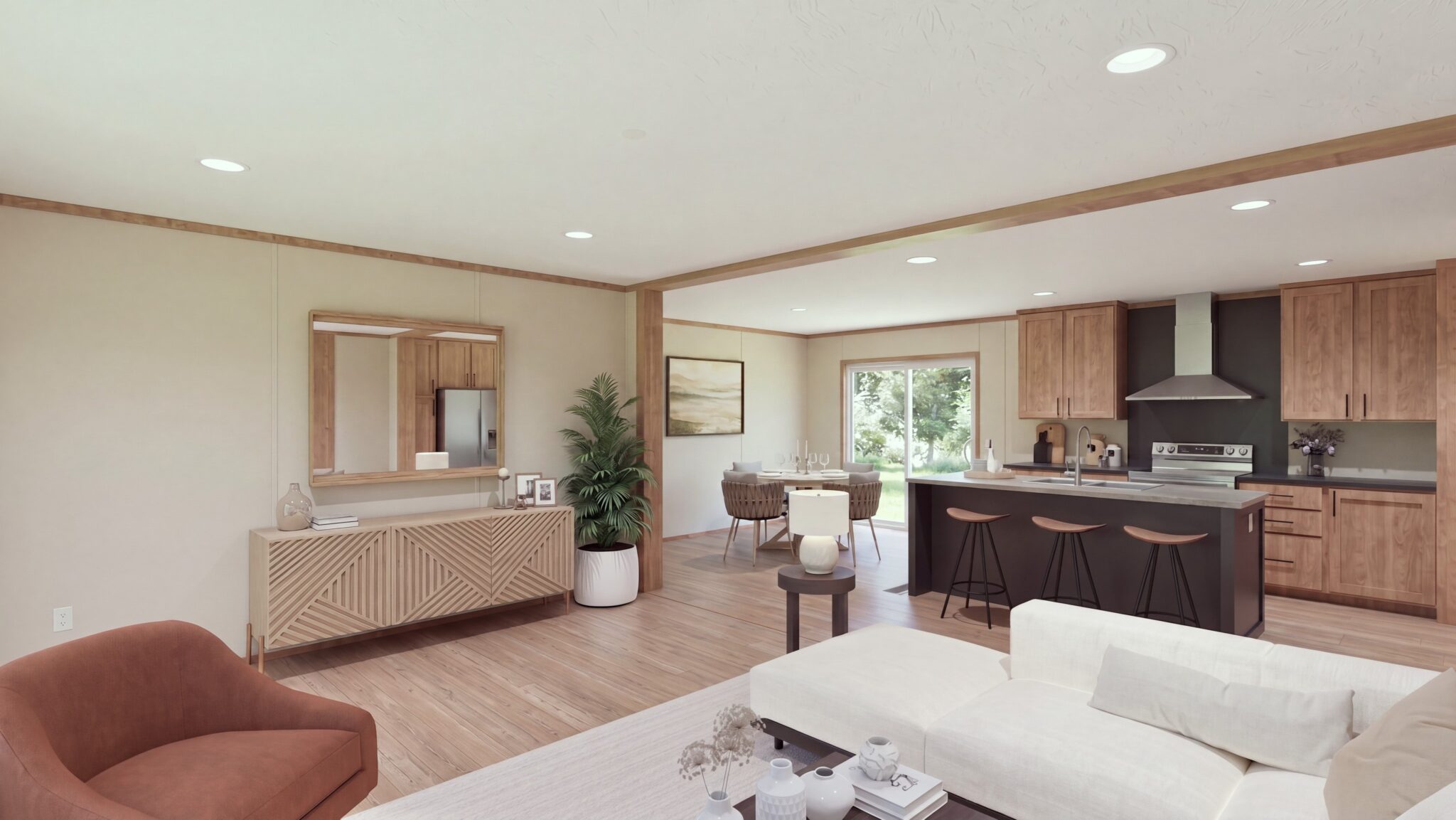 EXPEDITION - Living Room and Kitchen 2