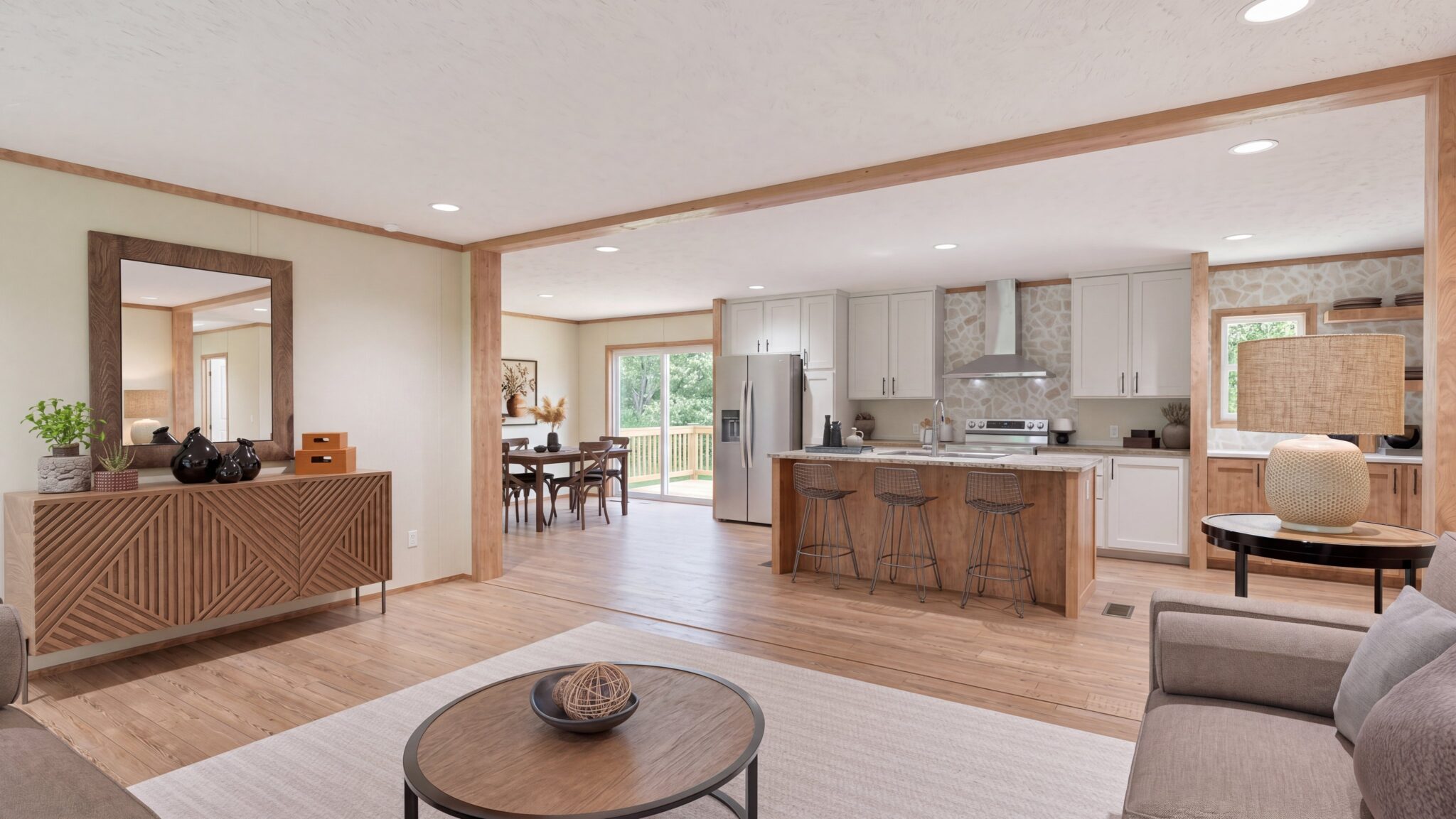 EXPLORER - Living Room and Kitchen 1