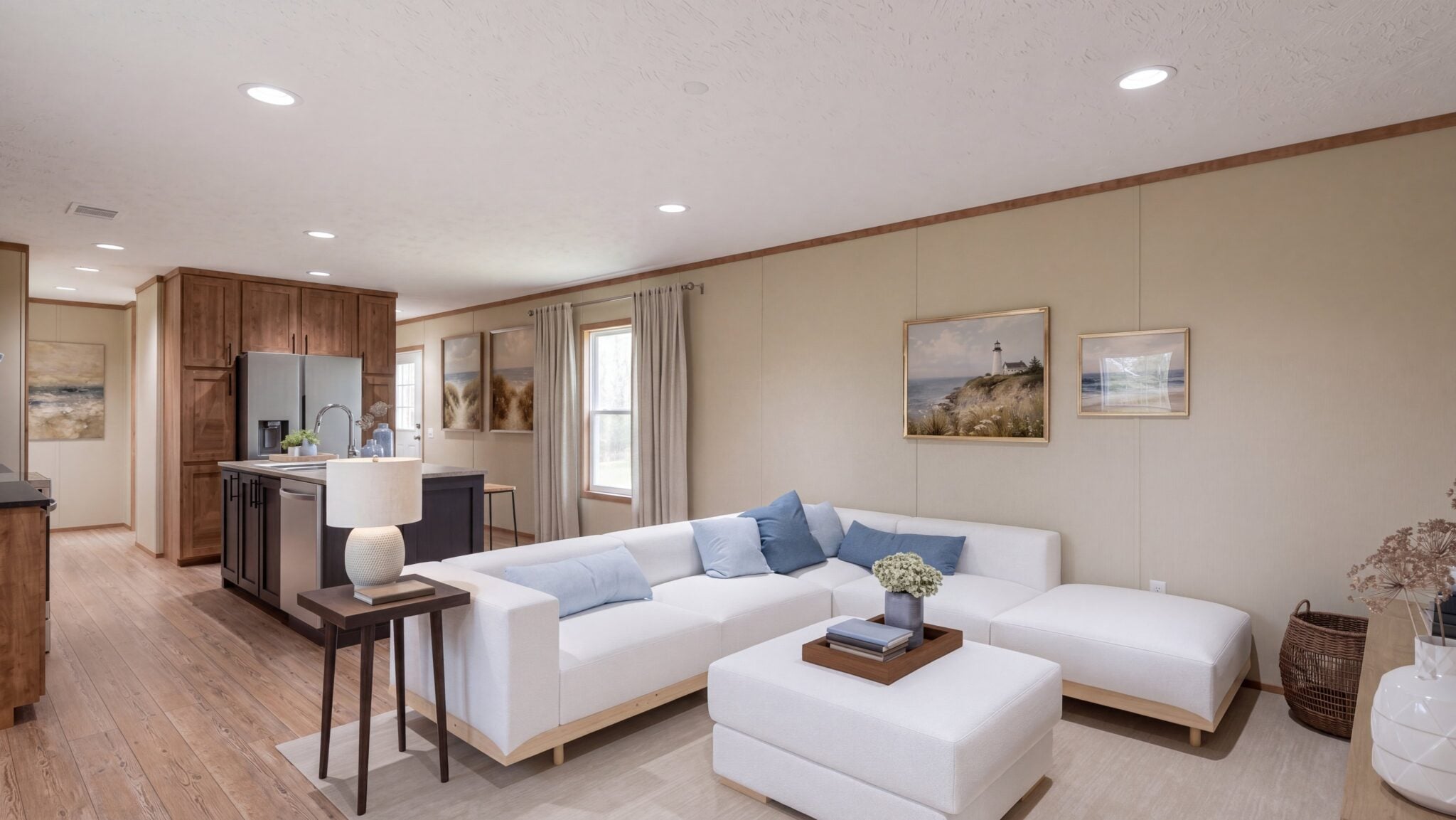TIDE - Living Room and Kitchen