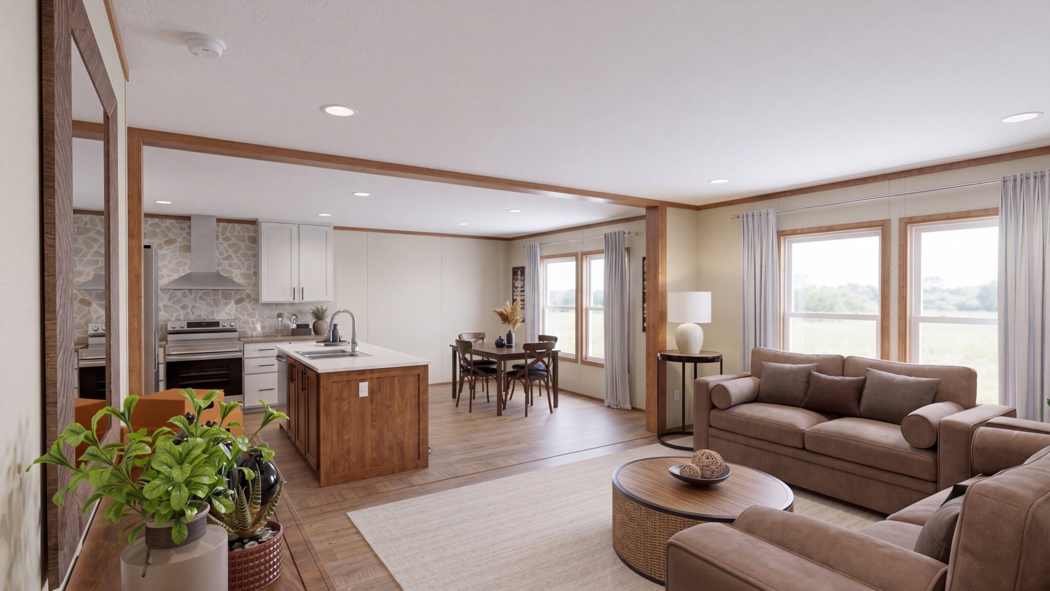 COOK - Living Room and Kitchen